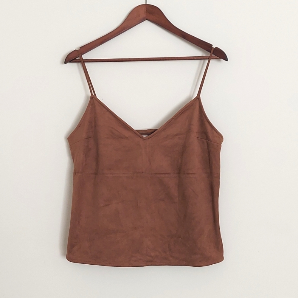 Faux Suede Cami by Abercrombie & Fitch